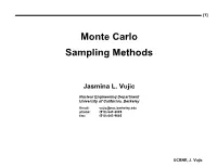 Monte Carlo Sampling Methods