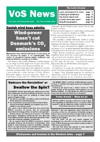 VOS News the Arnish Black Hole Page 10 a Lewis Wind Atlas Part I Page 12 the Views of Scotland Newsletter Vol 2 No 2 October 2004 All Puff and Protons Page 16
