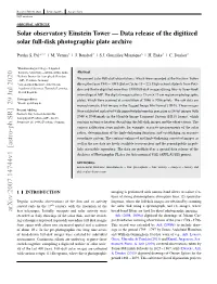 Data Release of the Digitized Solar Full-Disk Photographic Plate Archive