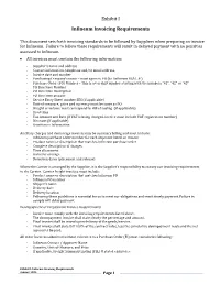 Exhibit I Infineum Invoicing Requirements