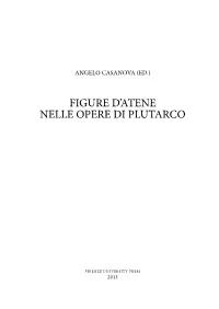 Figure D'atene Nelle Opere Di Plutarco