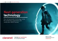 Next Generation Technology