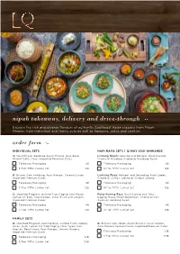 Nipah Takeaway & Delivery Promo Order Form A4 Lowres