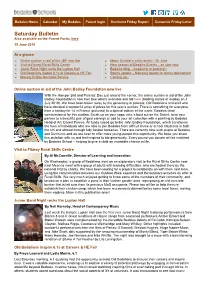 Saturday Bulletin Also Available on the Parent Portal, Here 15 June 2019