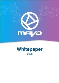 Whitepaper V2.6 MAVO Token