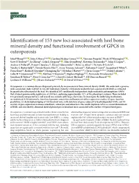 Identification of 153 New Loci Associated with Heel Bone