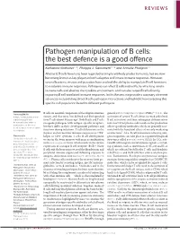 Pathogen Manipulation of B Cells: the Best Defence Is a Good Offence