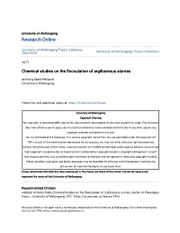 Chemical Studies on the Flocculation of Argillaceous Slurries