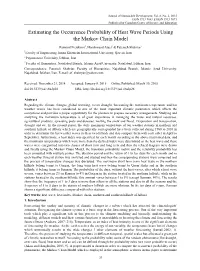 Estimating the Occurrence Probability of Heat Wave Periods Using the Markov Chain Model