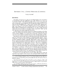 George Anastaplo† Introduction This Article Is the Law Review Sequel to A