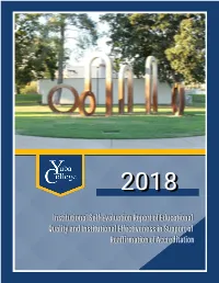 Institutional Self-Evaluation Report of Educational Quality