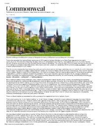 Published on Commonweal Magazine (
