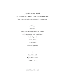 An Analysis of Farmers' Land Strategies Within The