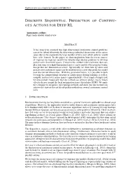 Discrete Sequential Prediction of Continu