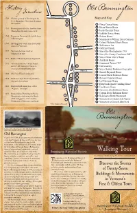 Old Bennington Walking Tour Brochure