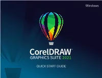 Coreldraw Graphics Suite 2021 Quick Start Guide