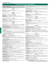 2018 What's New Guide