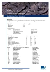 Ecological Vegetation Class Benchmarks of the Murray Mallee