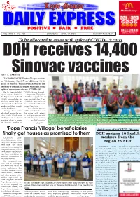 LSDE April 10, 2021
