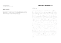 Principles of Narration