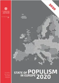 State of Populism in Europe 2020