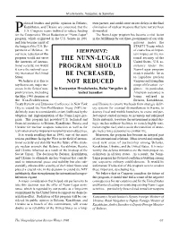 The Nunn-Lugar Program Should Be Increased, Not