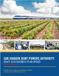 2020 Business Plan Update Public Review Draft