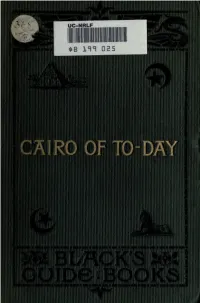 A Practical Guide to Cairo and Its Environs