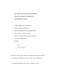 I the Mutant-Prevention Concentration (MPC)