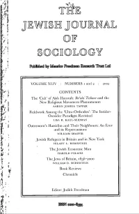 OF AISH HA TORAH: BA 'ALE! TESHUVA R and the NEW RELIGIOUS MOVEMENT PHENOMENON Aaron Joshua Tapper