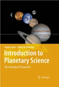 Origin of the Solar System 49 5.1