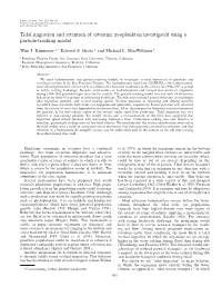 Tidal Migration and Retention of Estuarine Zooplankton Investigated Using a Particle-Tracking Model