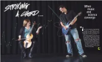 When Music and Science Converge