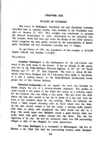 Ballabgarh, Faridabad ~Ld and Faridabad Townsb,Ip Described Here As Separate Entities, Were Included in the Faridabad Com- Plex on January 15, 1972