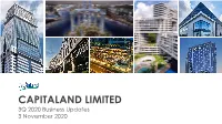CL 3Q 2020 Business Updates