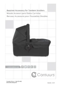 Instruction Contours Bassinet Accessory for Tandem Stroller ZY016