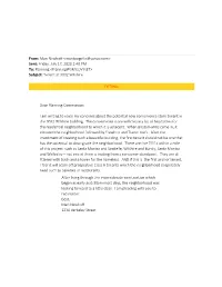 Planning@SMGOV.NET> Subject: Tenant at 3032 Wilshire
