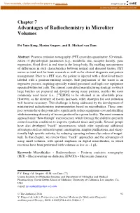 Advantages of Radiochemistry in Microliter Volumes