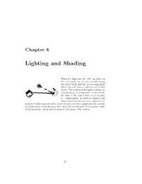 Lighting and Shading
