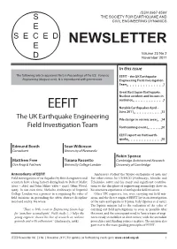 Newsletter Eefit