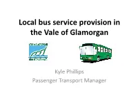 Presentation Local Bus Service Provision