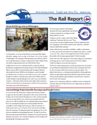 The Rail Report NCDOT Rail Division