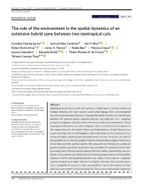 The Role of the Environment in the Spatial Dynamics of an Extensive Hybrid Zone Between Two Neotropical Cats