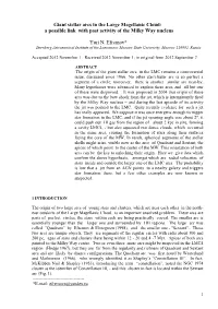 Giant Stellar Arcs in the Large Magellanic Cloud: a Possible Link with Past Activity of the Milky Way Nucleus