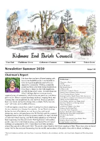Newsletter Summer 2020 Issue 140
