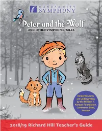 Peter and the Wolf Learning Guide