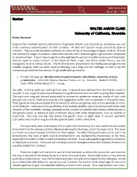 Review WALTER AARON CLARK University of California, Riverside