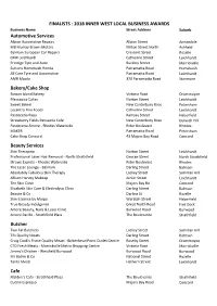 2018 05 Finalists