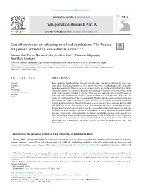 Cost-Effectiveness of Enforcing Axle-Load Regulations the Douala