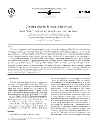 Cratering Rates in the Outer Solar System